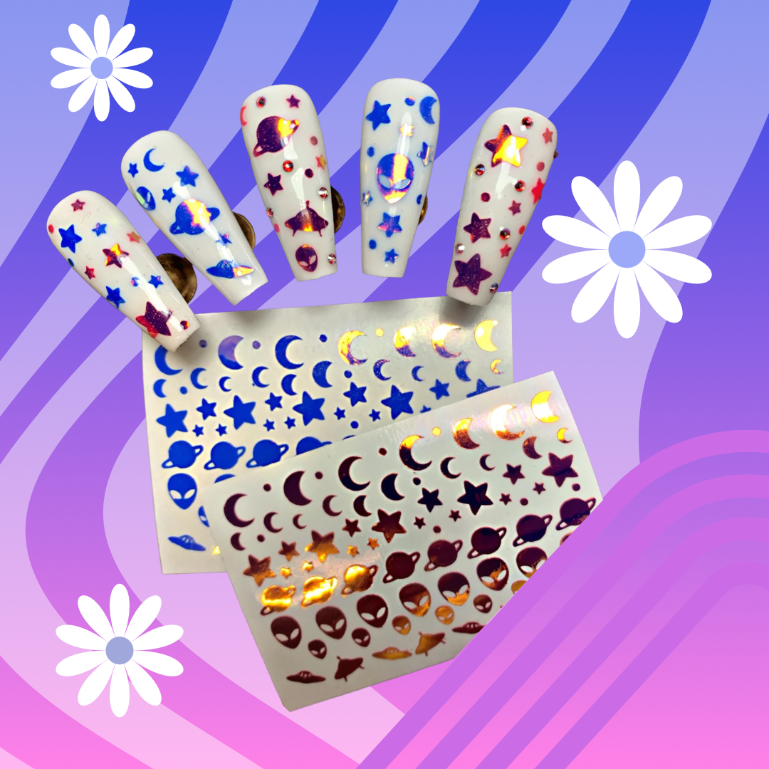 ALIEN VINYL STICKERS