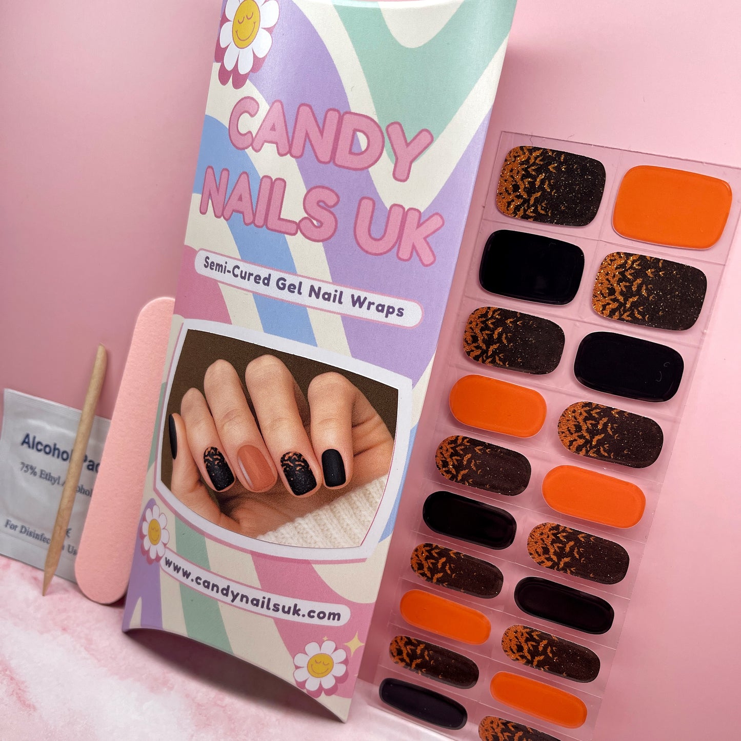 HALLOWEEN #1 - GEL NAIL WRAPS