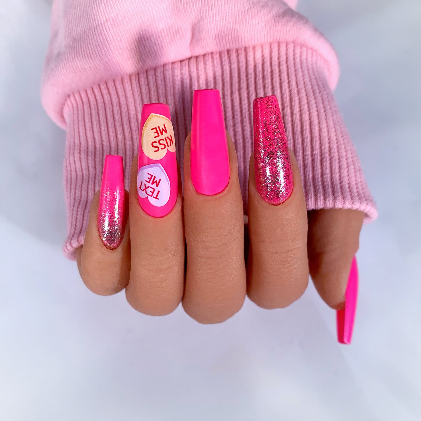 CANDY HEARTS STICKERS