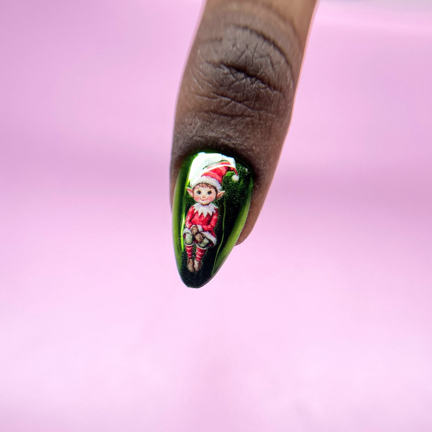 NOUGHTY ELF transfer stickers (XMAS6)