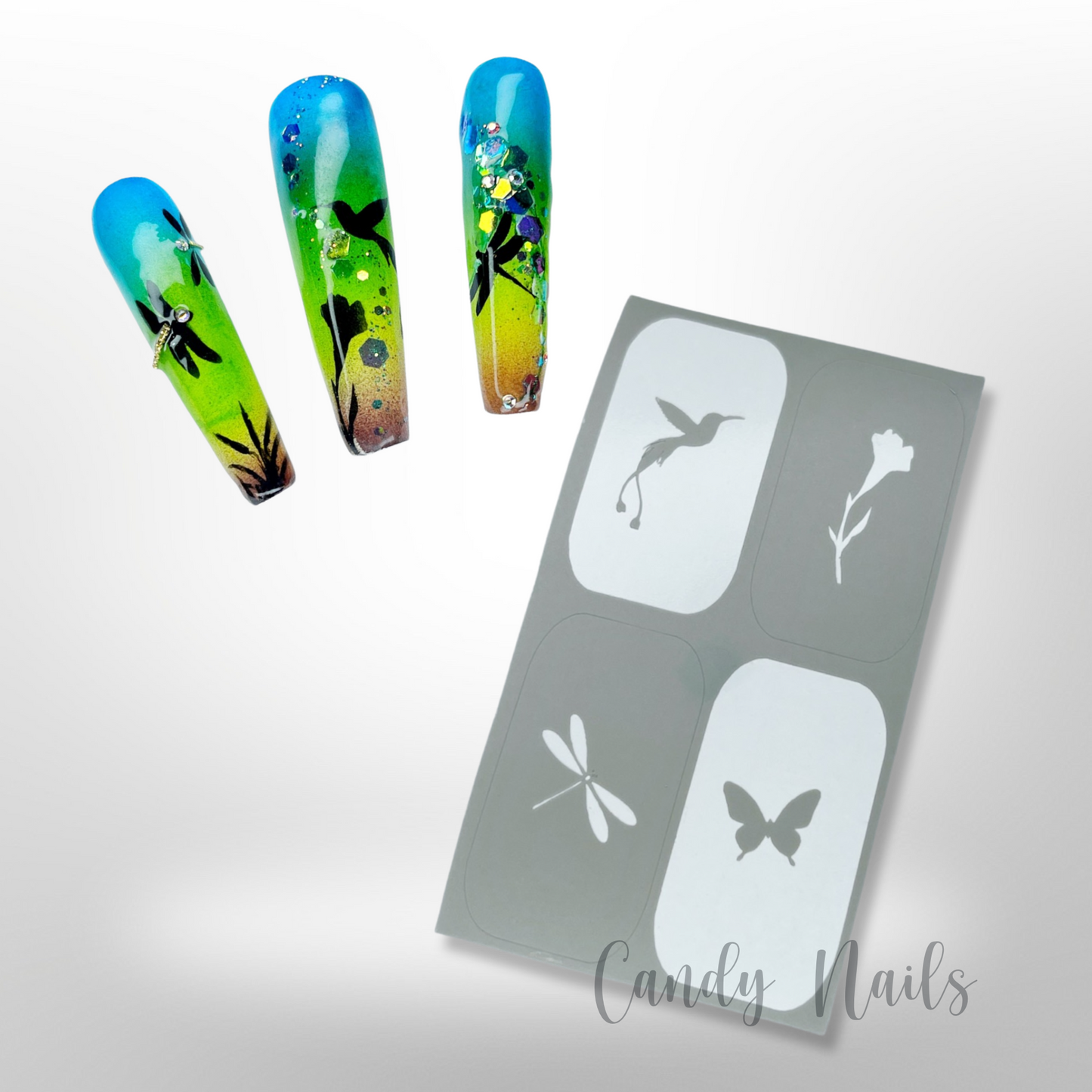SUMMER AIRBRUSH STENCIL SMART PACK