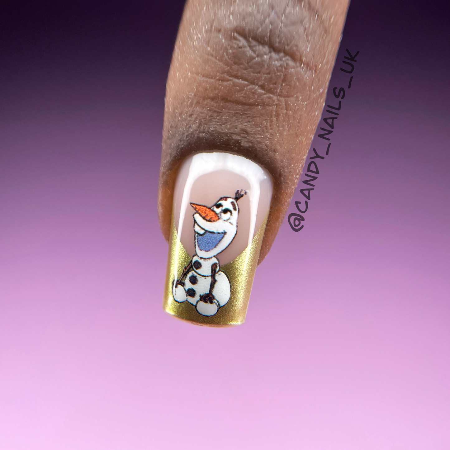 XMAS ICE QUEEN transfer stickers (X3)