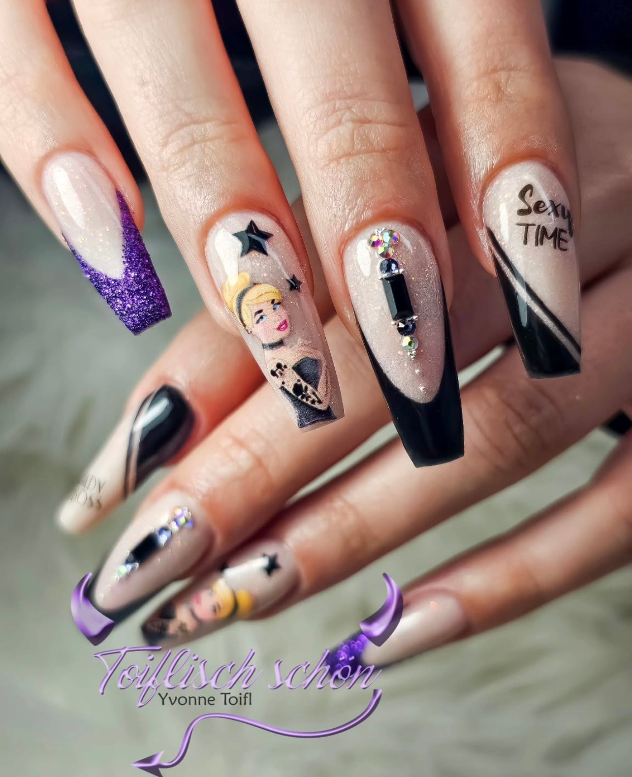 TATTOOED DIVAS transfer stickers