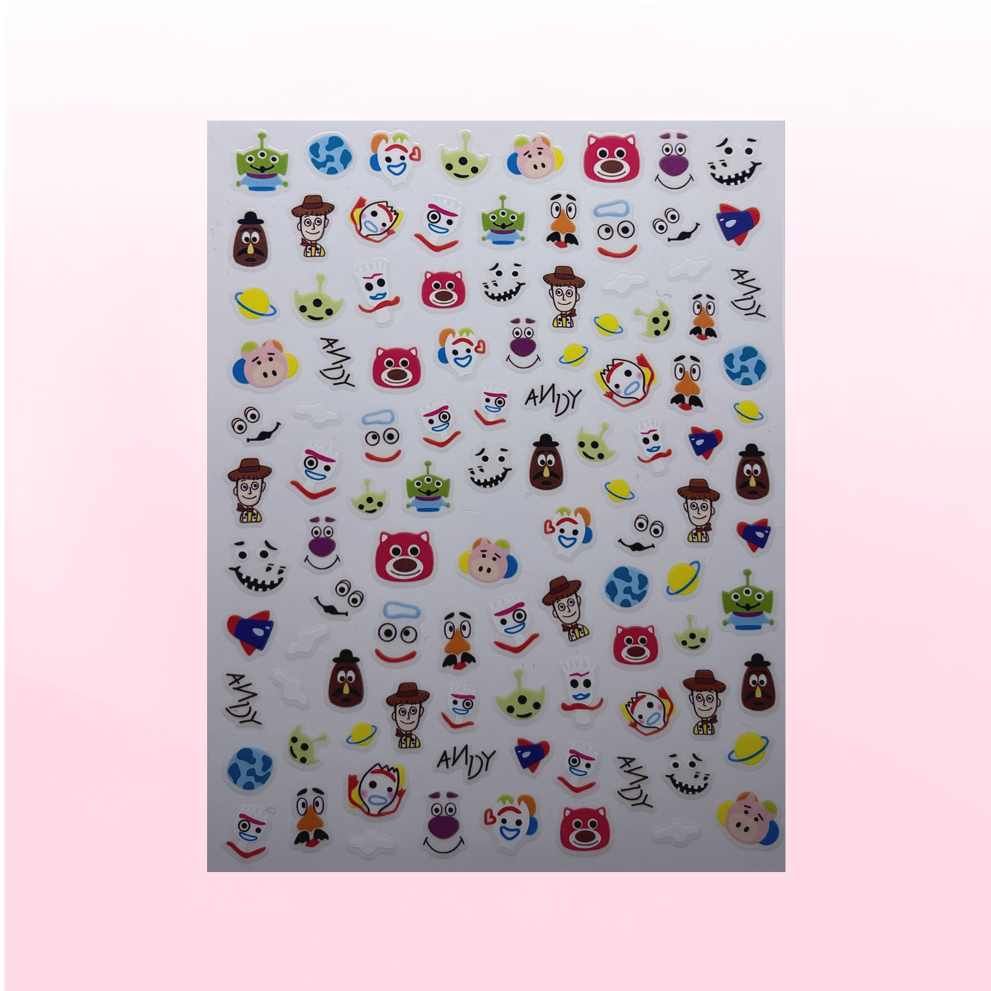 ANDY & WOODY stickers