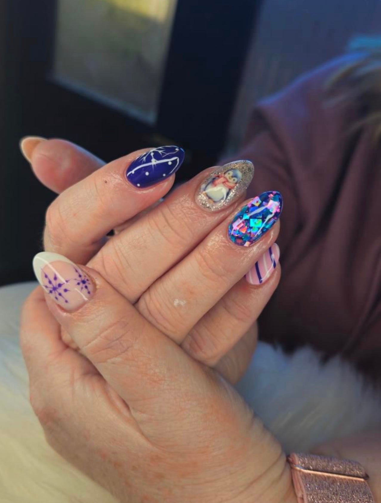 MAGIC CHRISTMAS transfer stickers (W12)