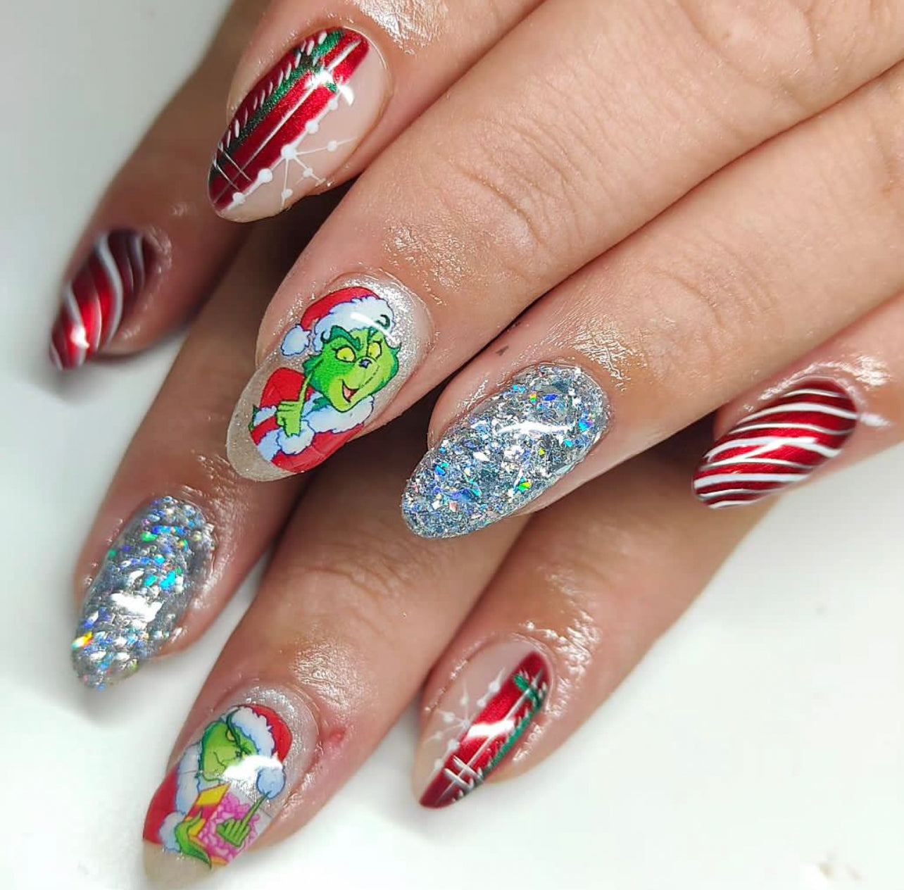 GRINCHY 2 transfer stickers