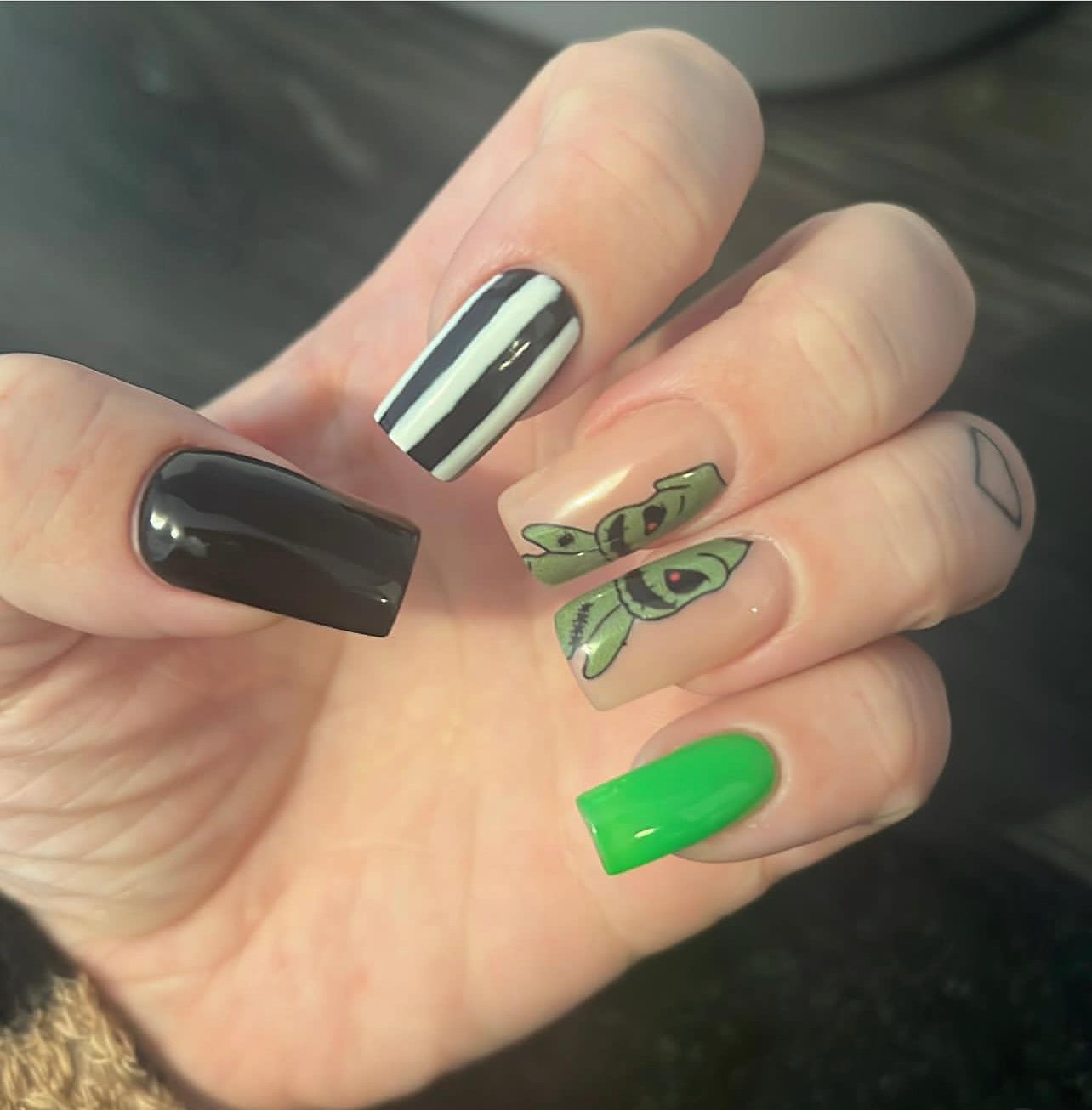 OOGIE BOOGIE 2 transfer stickers (Y7)