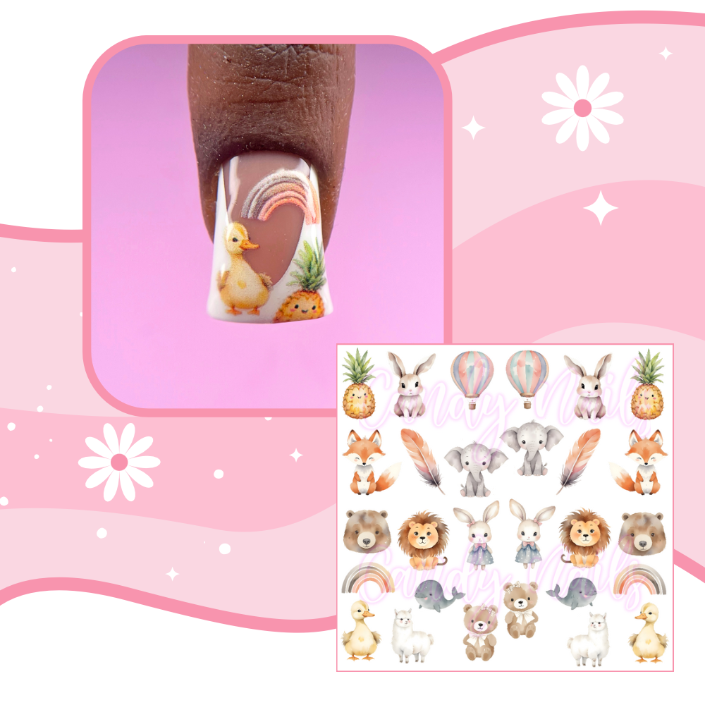 BOHO BABY transfer stickers