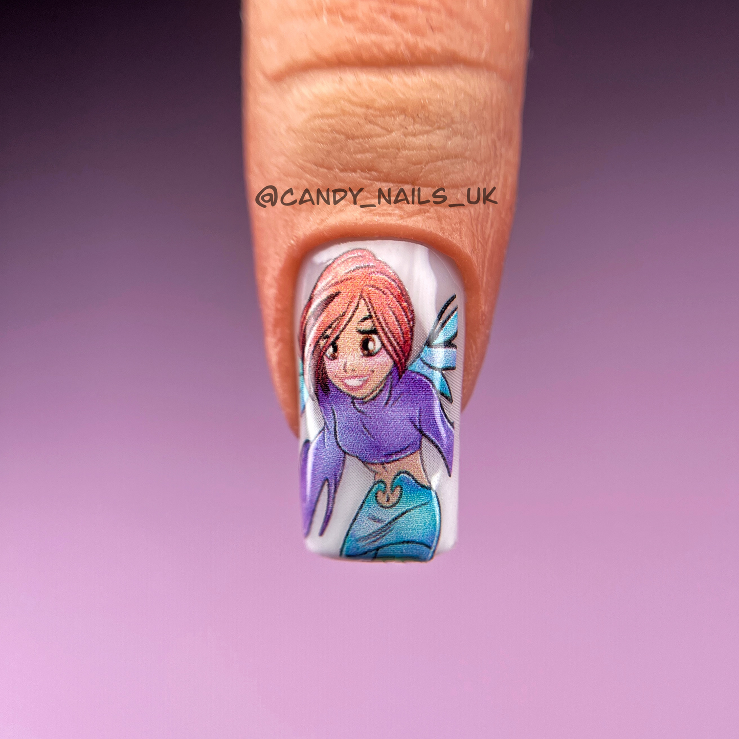 SUPER WITCH transfer stickers