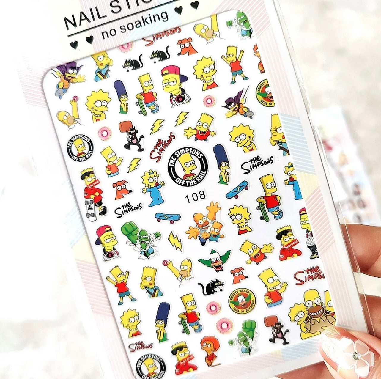 BART FAMILY STICKERS