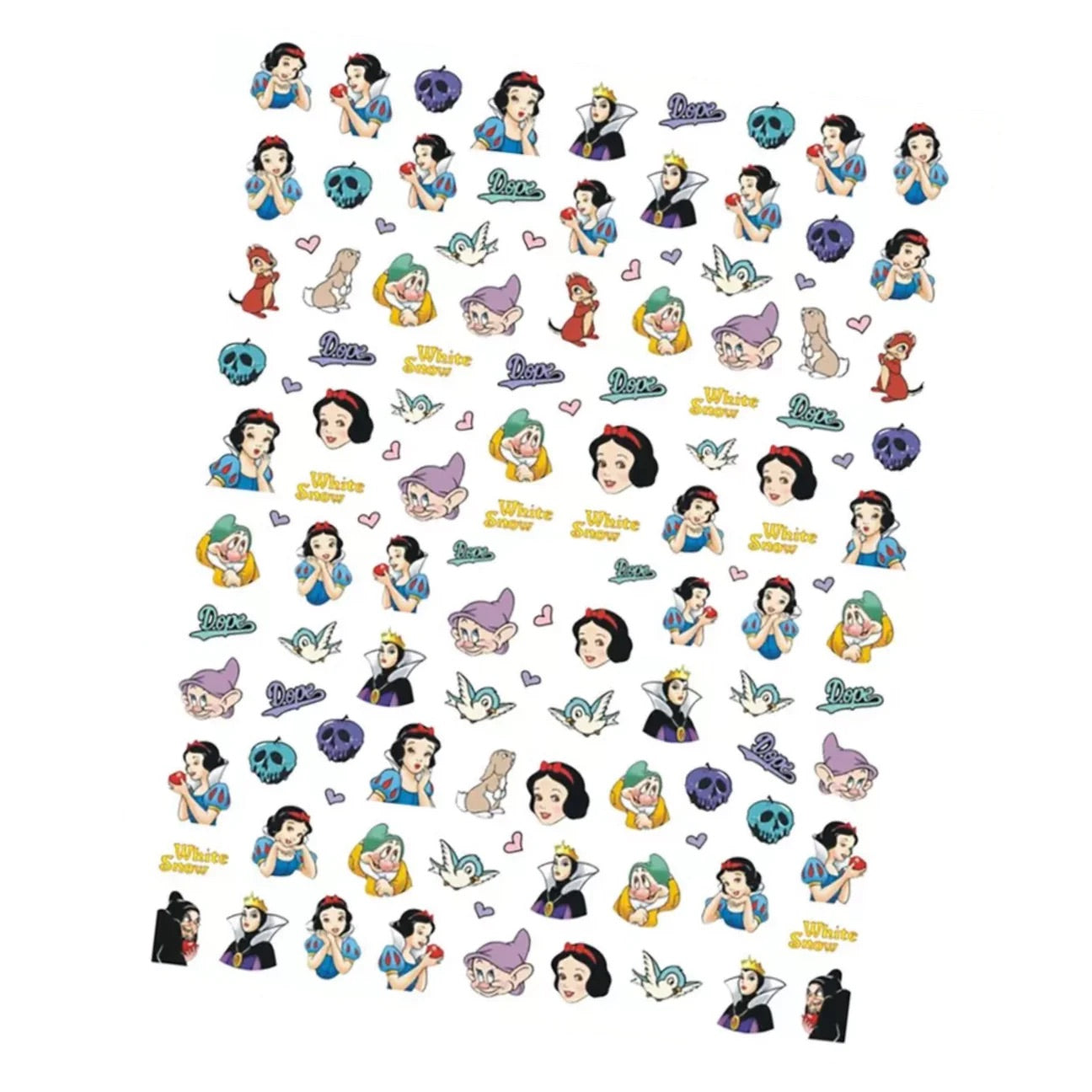 SNOW WHITE STICKERS