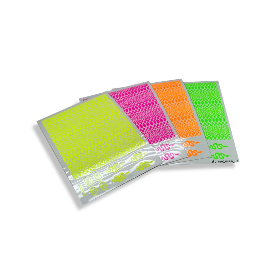 SNAKE SKIN (neon green)