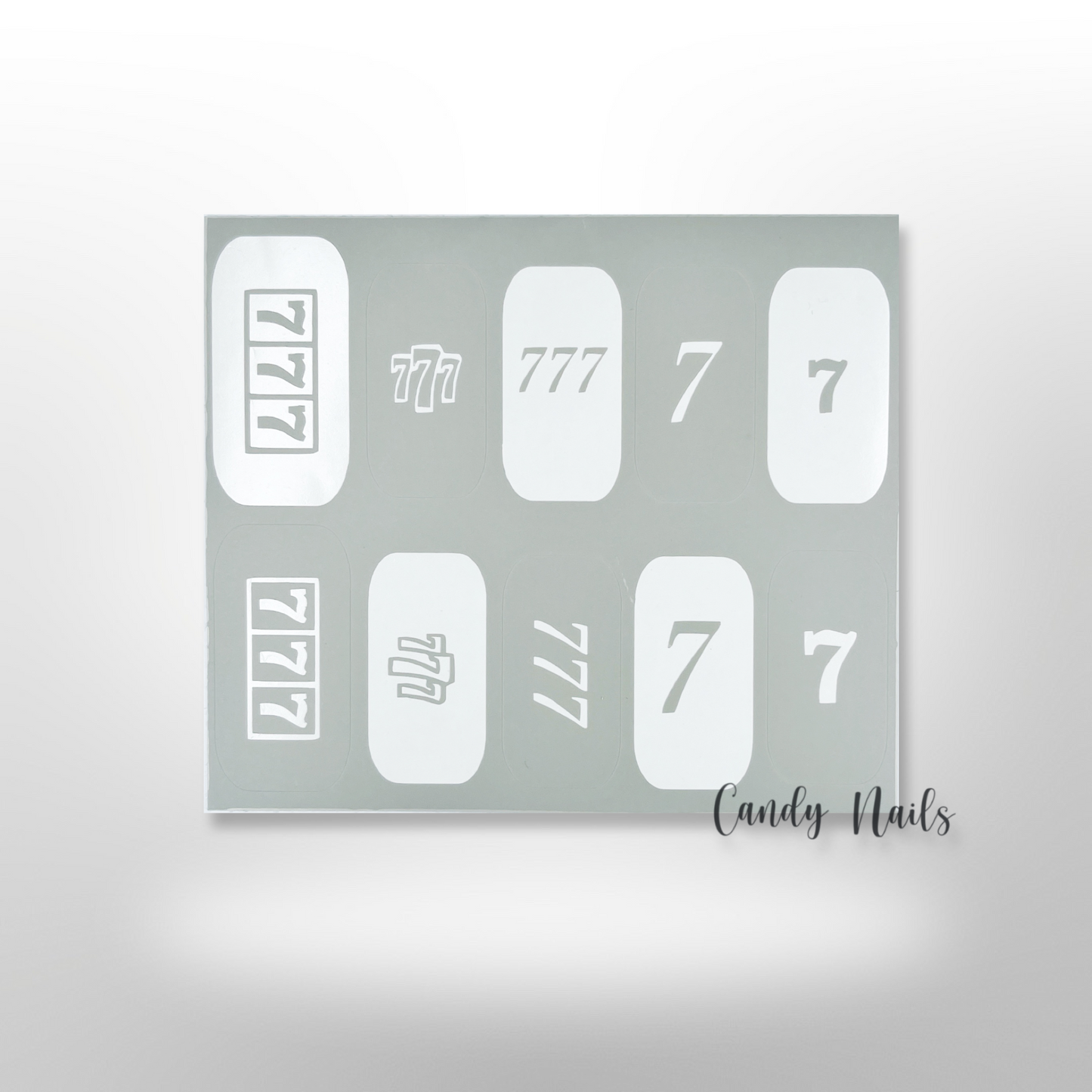 777 AIRBRUSH STENCIL