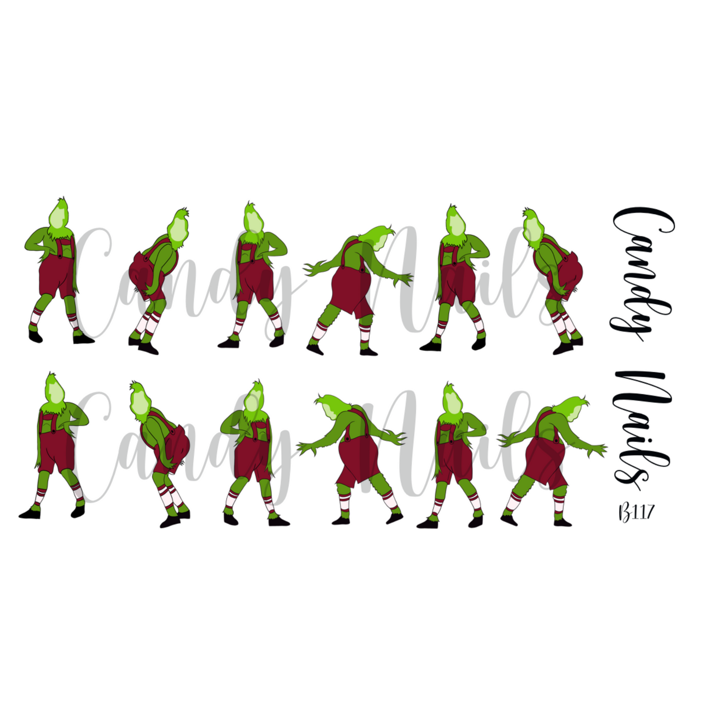 CUSTOM GRINCHY (b117)