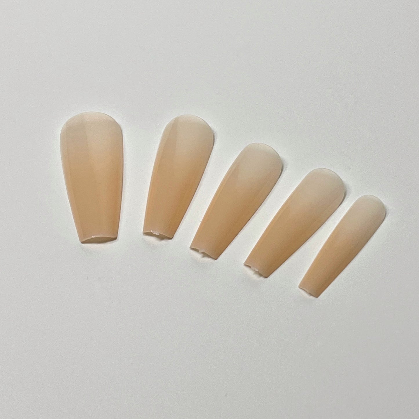 SOFT GEL LIGHT PINK LONG COFFIN 240pcs