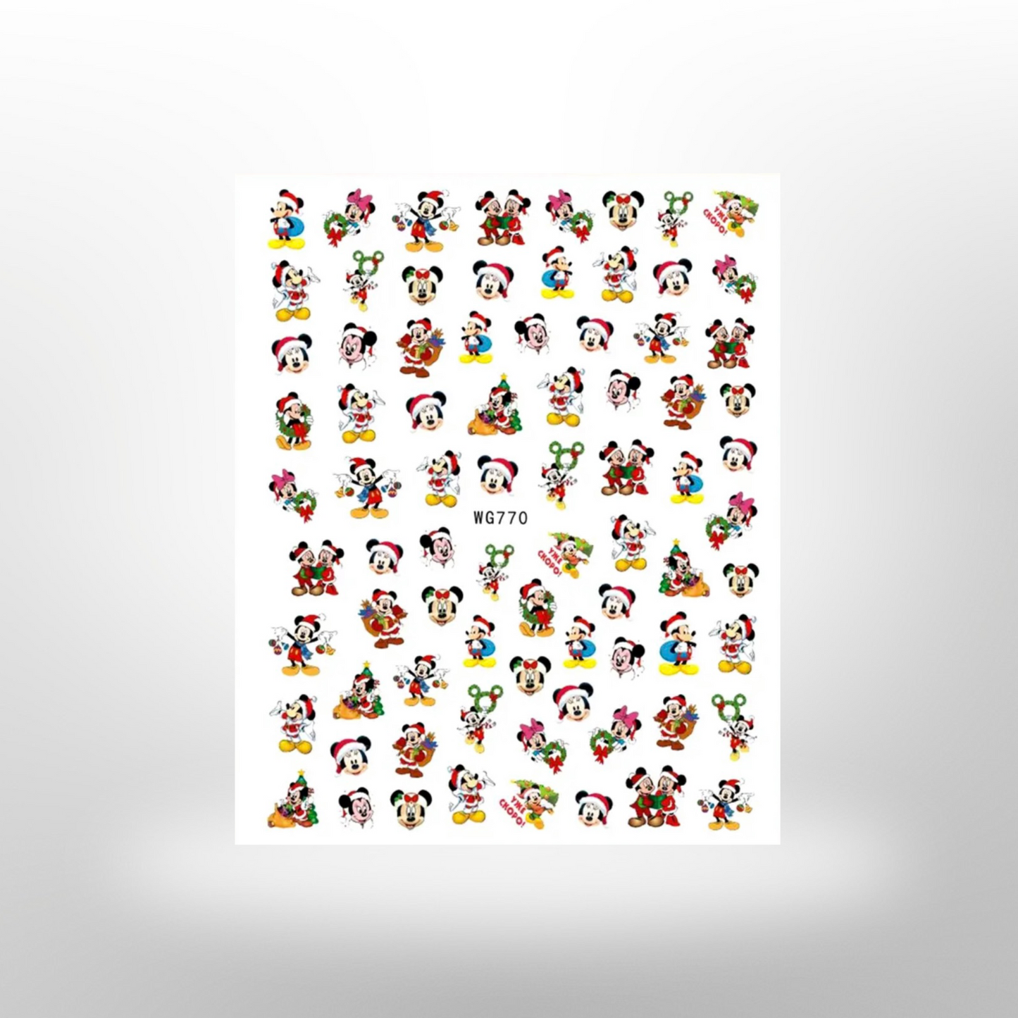 XMAS MOUSIE STICKERS