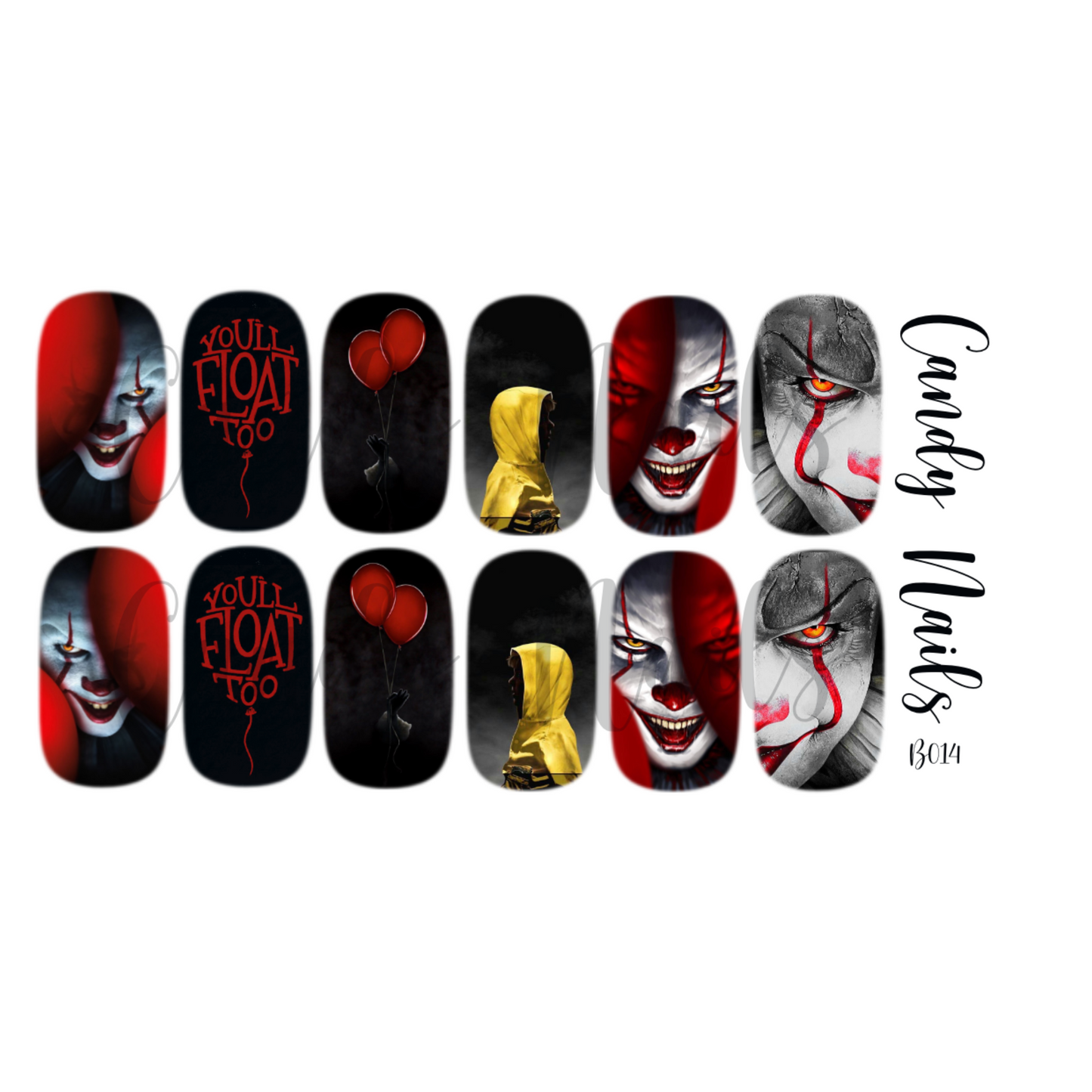 HALLOWEEN CLOWN (b014)