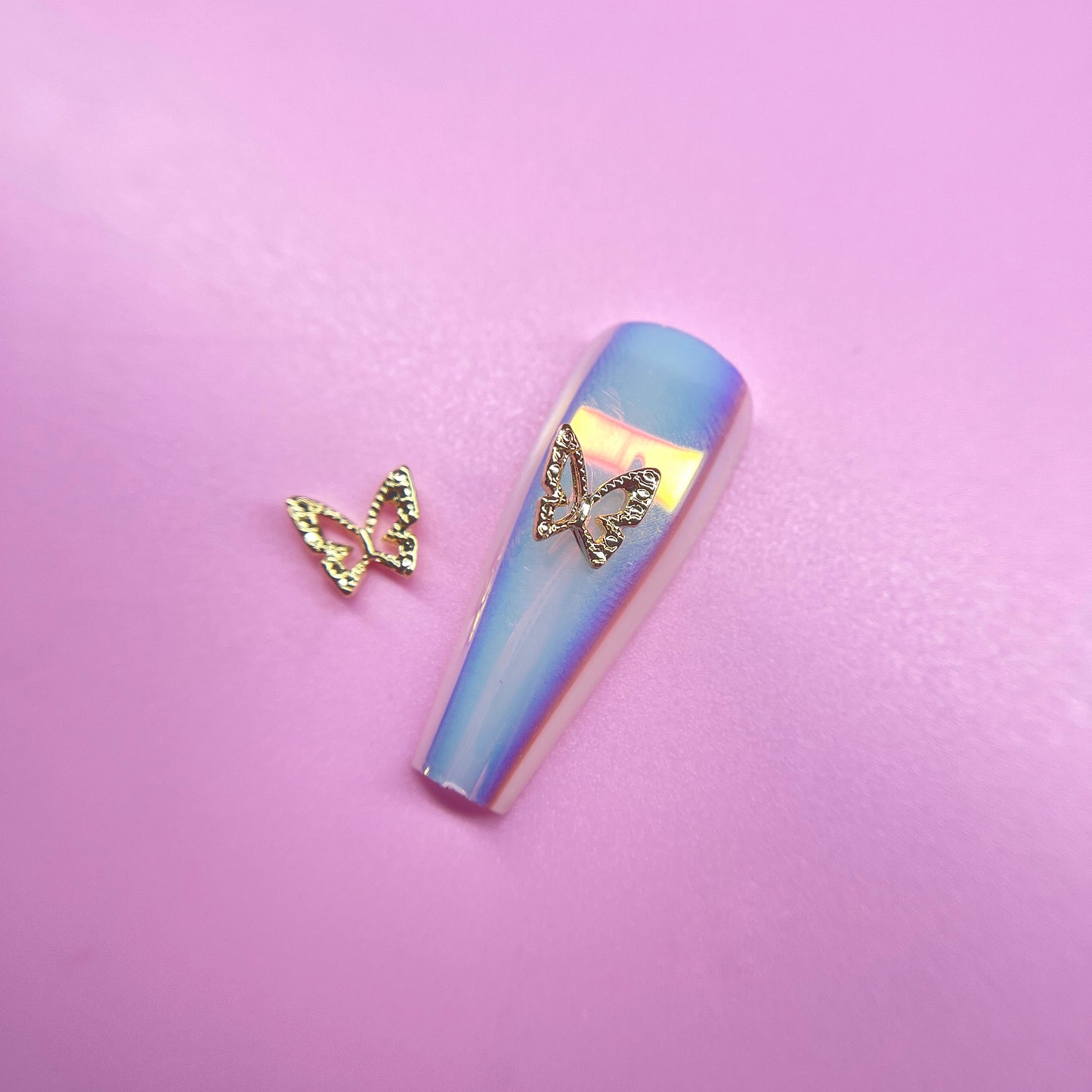 GOLD BUTTERFLY 2 CHARMS