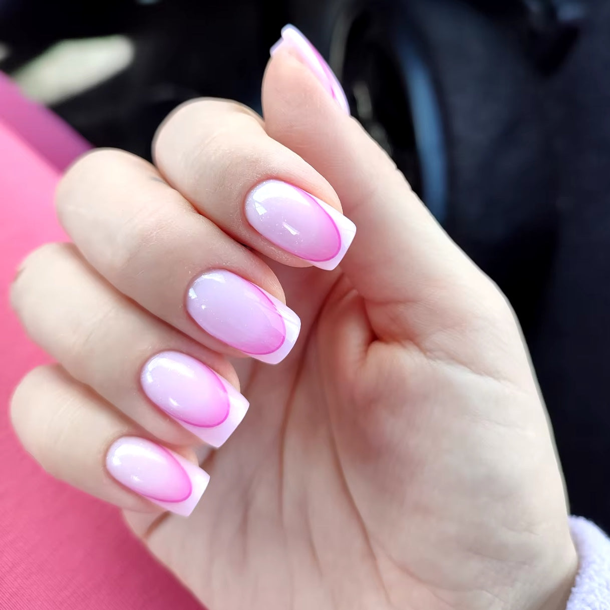 PINK FRENCH SMILE LINE stickers