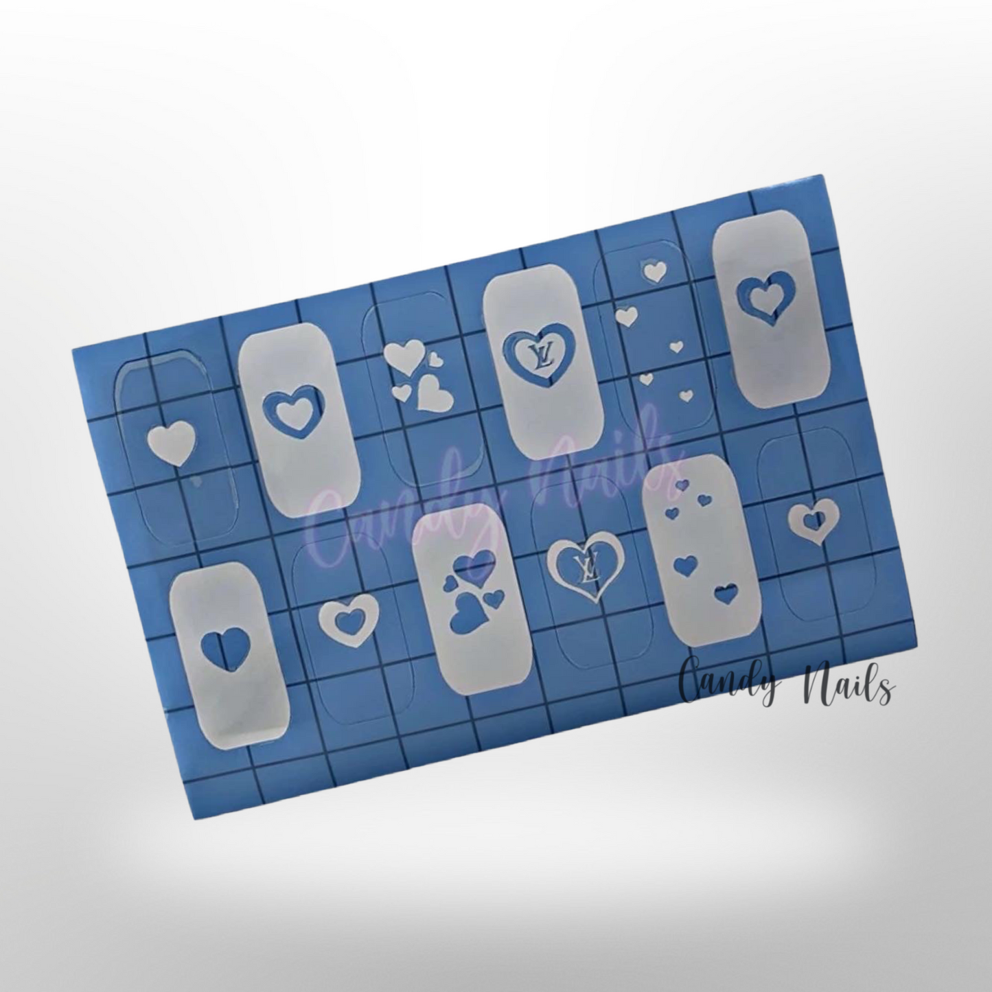 HEARTS STENCIL