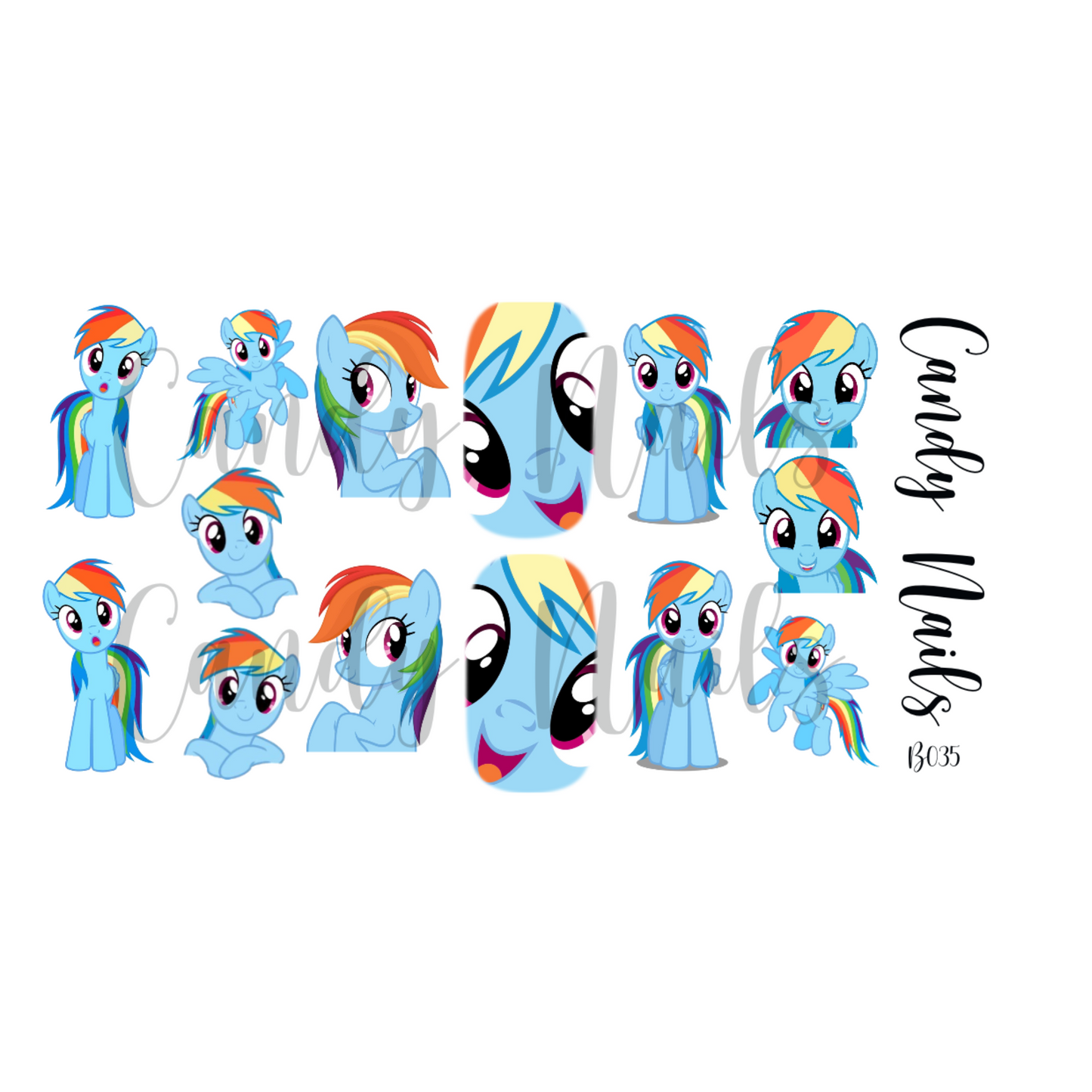 RAINBOW DASH (b035)