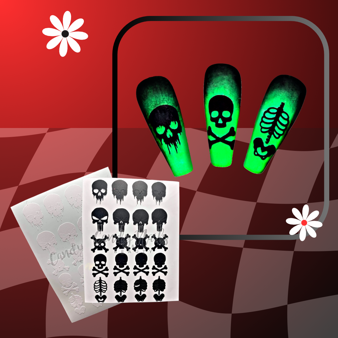 SKELETON VINYL STICKERS