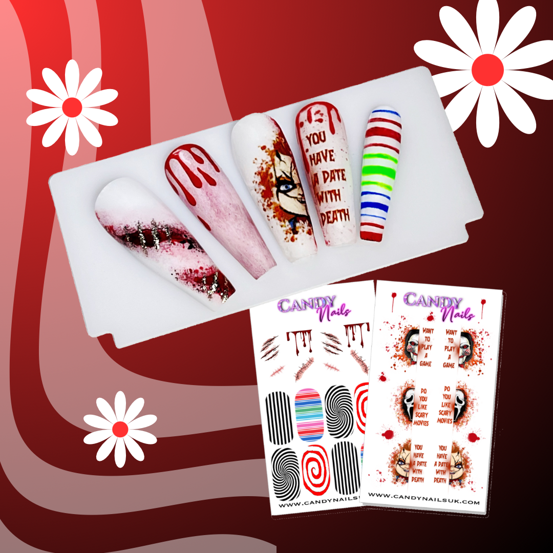 HALLOWEEN SET ( 2xDECALS)