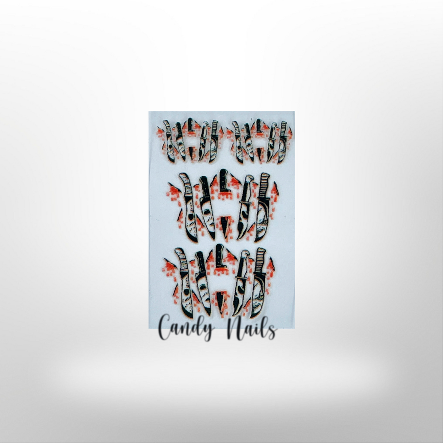 HALLOWEEN HORROR transfer stickers
