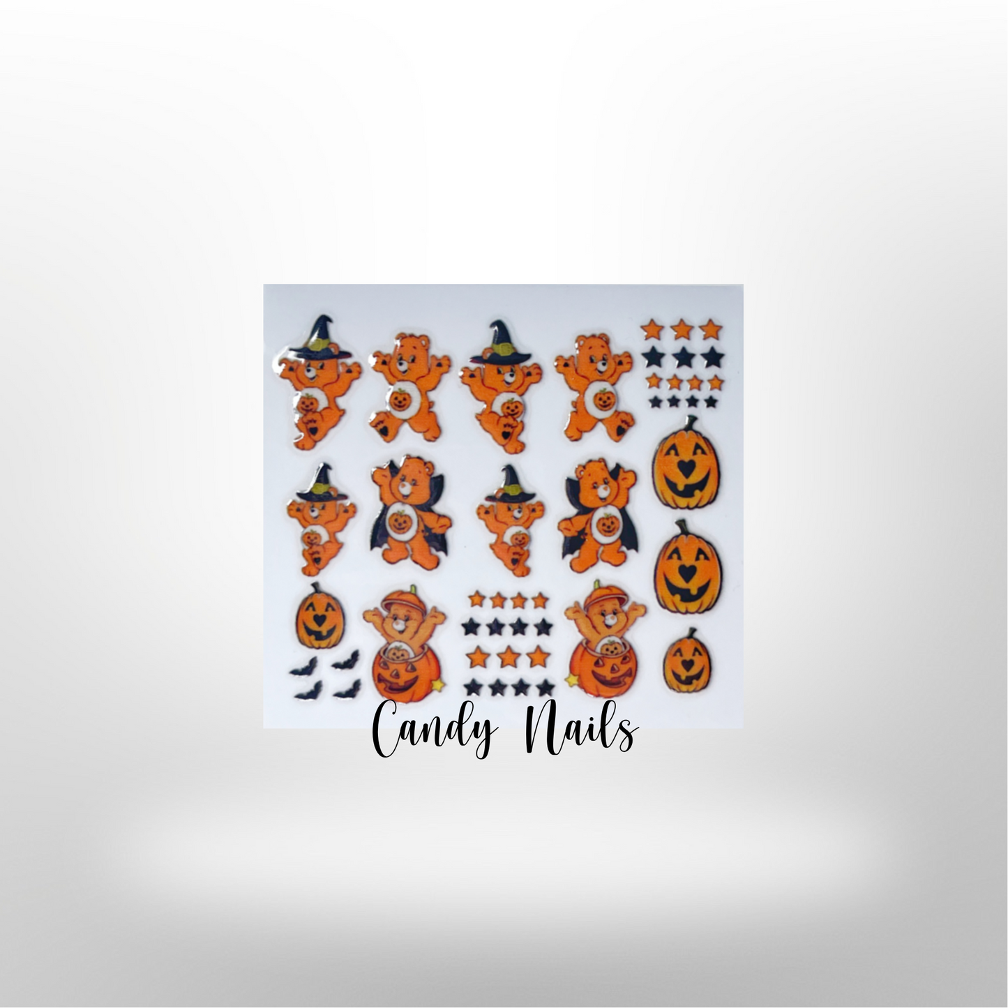 HALLOWEEN BEARS transfer stickers