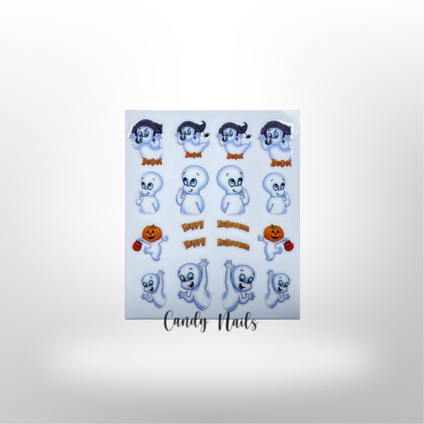 FRIENDLY GHOST transfer stickers