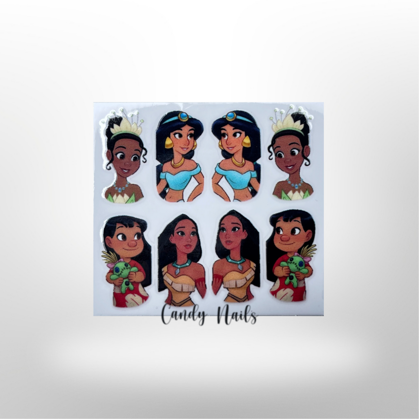 PRINCESSES 2 transfer stickers