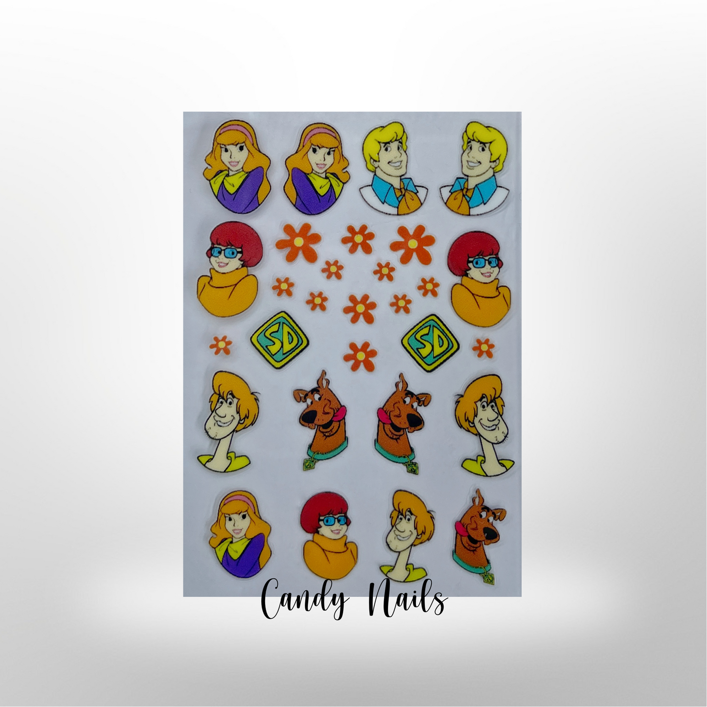 THE MYSTERY MACHINE transfer stickers