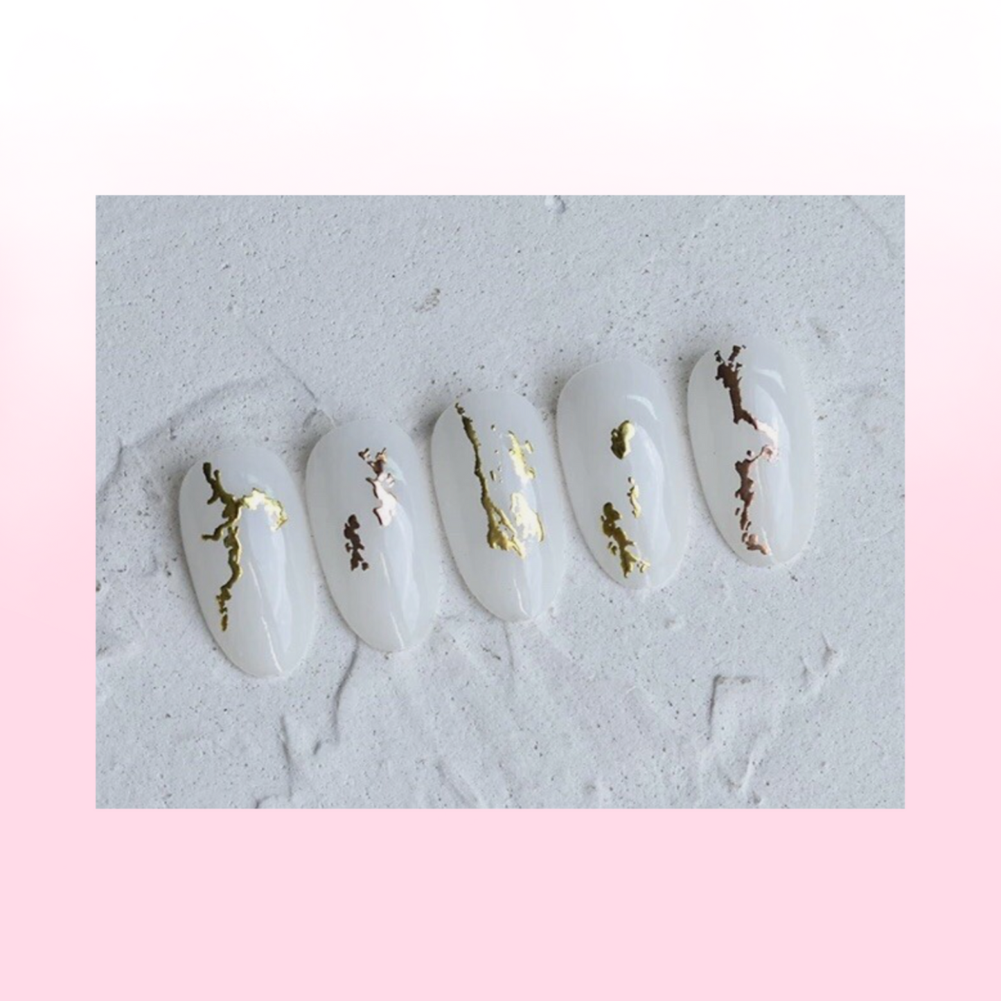 GOLD PATTERN NAIL ART STICKERS
