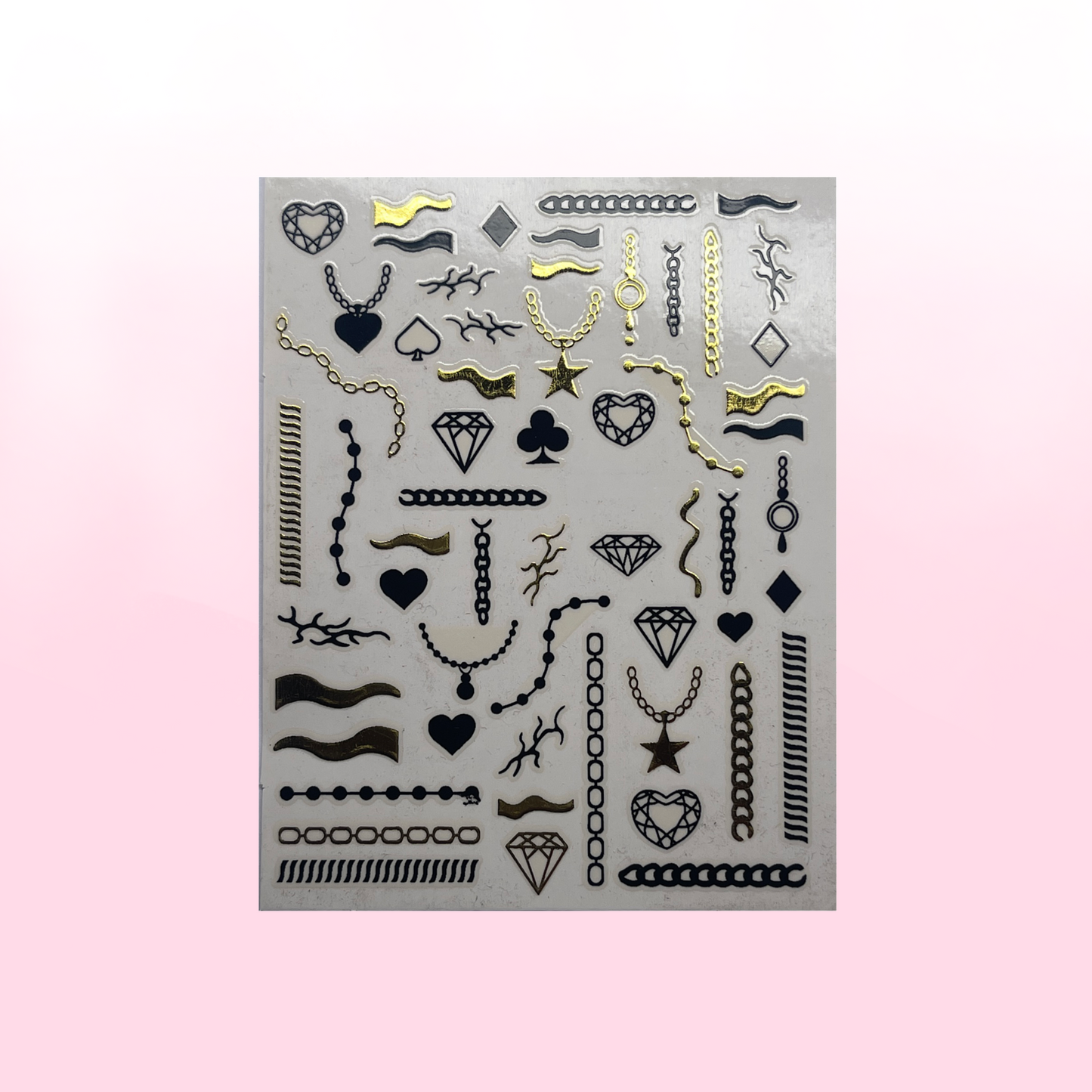 DIAMONDS & BLING NAIL ART STICKERS