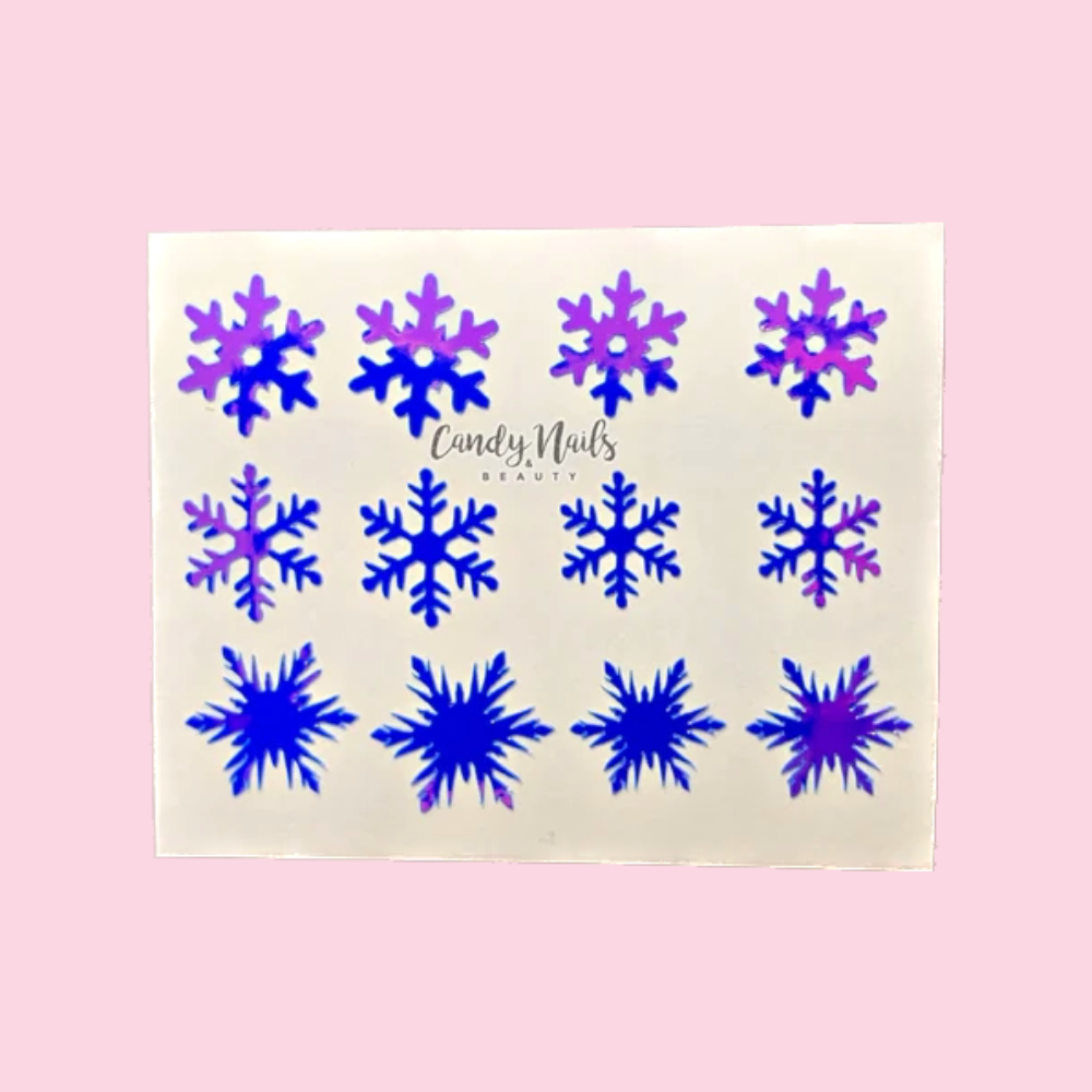 SNOWFLAKE STANDRAD vinyl stickers