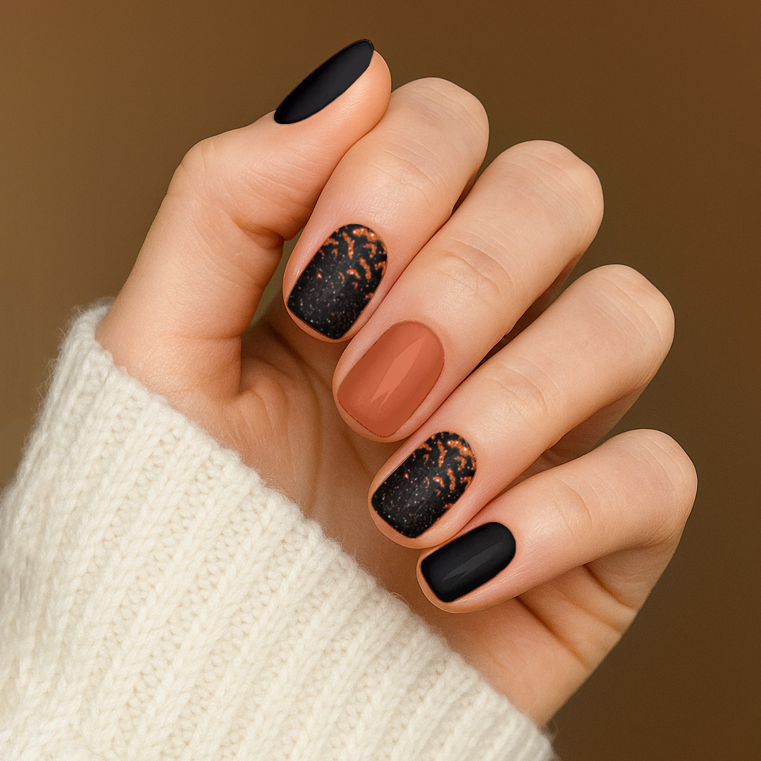 HALLOWEEN #1 - GEL NAIL WRAPS