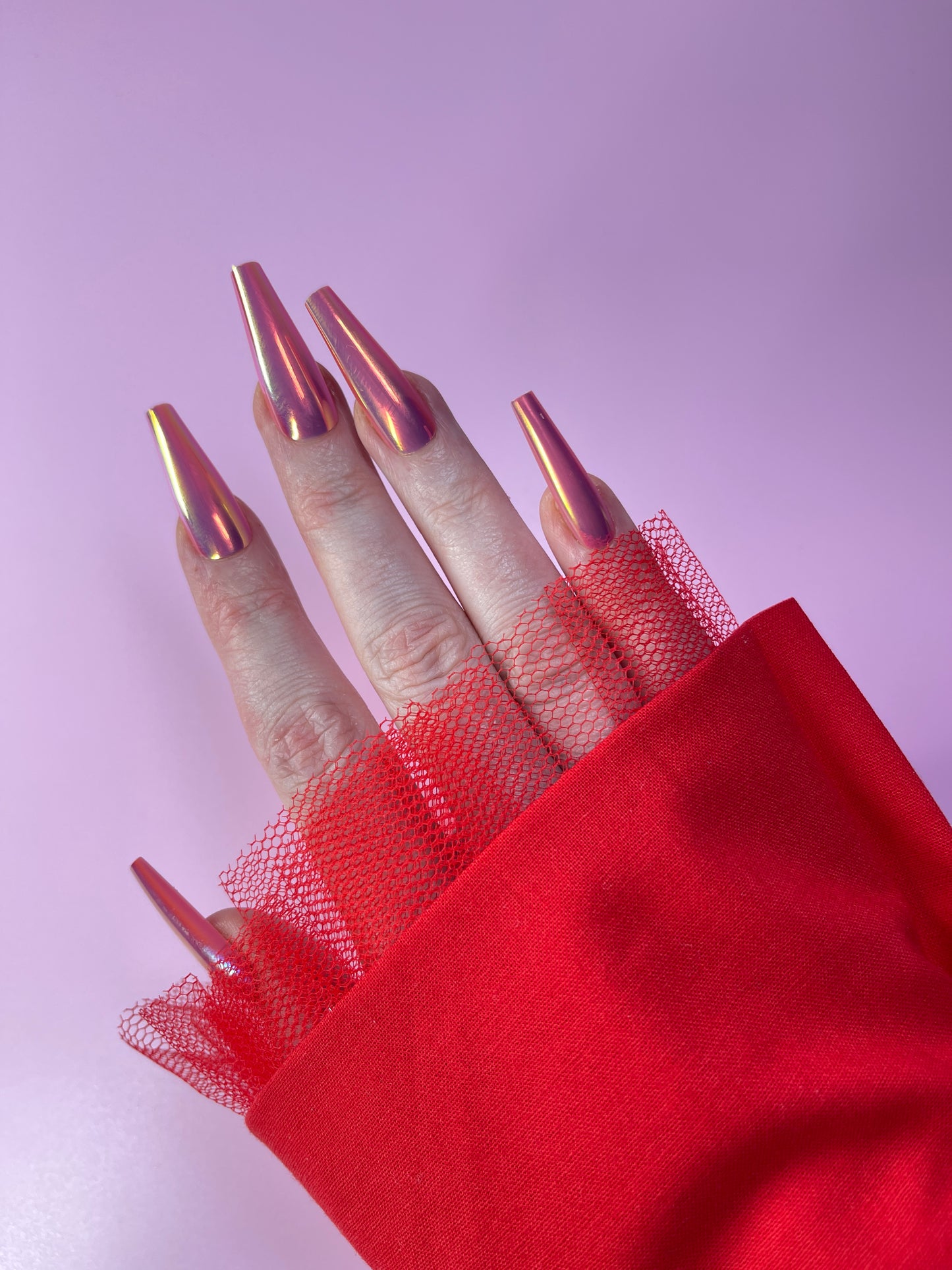 CANDY SLEEVE RED 2in1 WITH MESH
