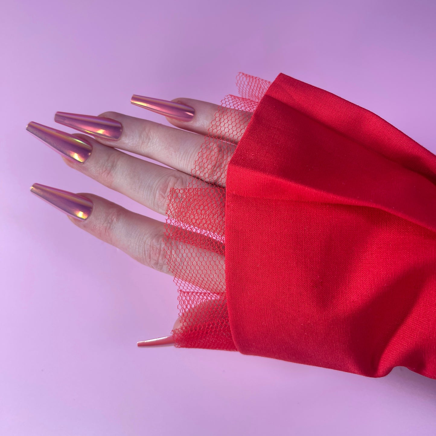 CANDY SLEEVE RED 2in1 WITH MESH