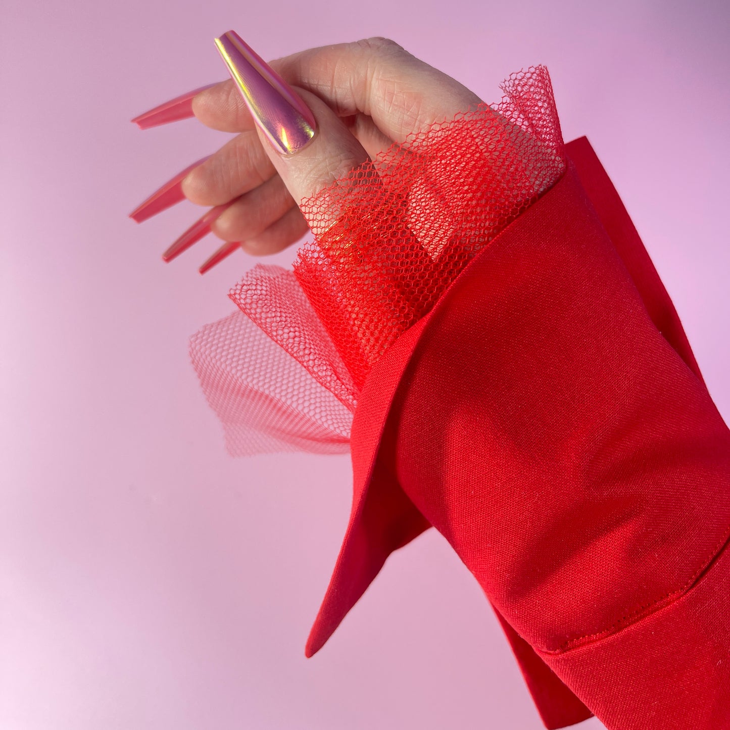 CANDY SLEEVE RED 2in1 WITH MESH