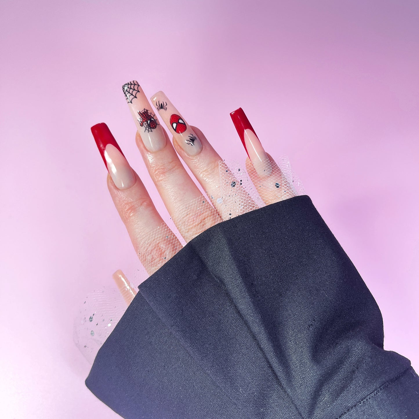 SPIDERBOY transfer stickers