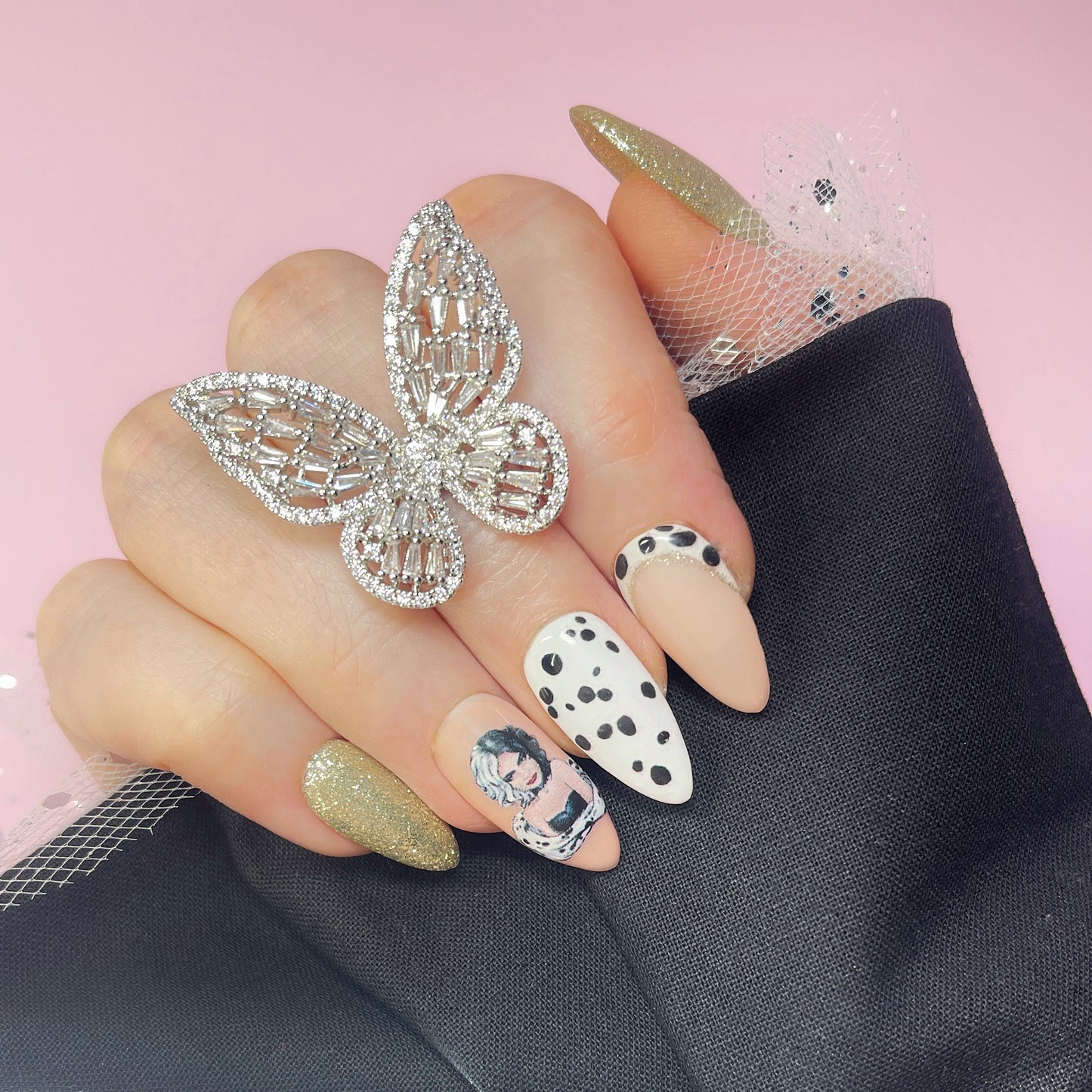BUTTERFLY SILVER RING