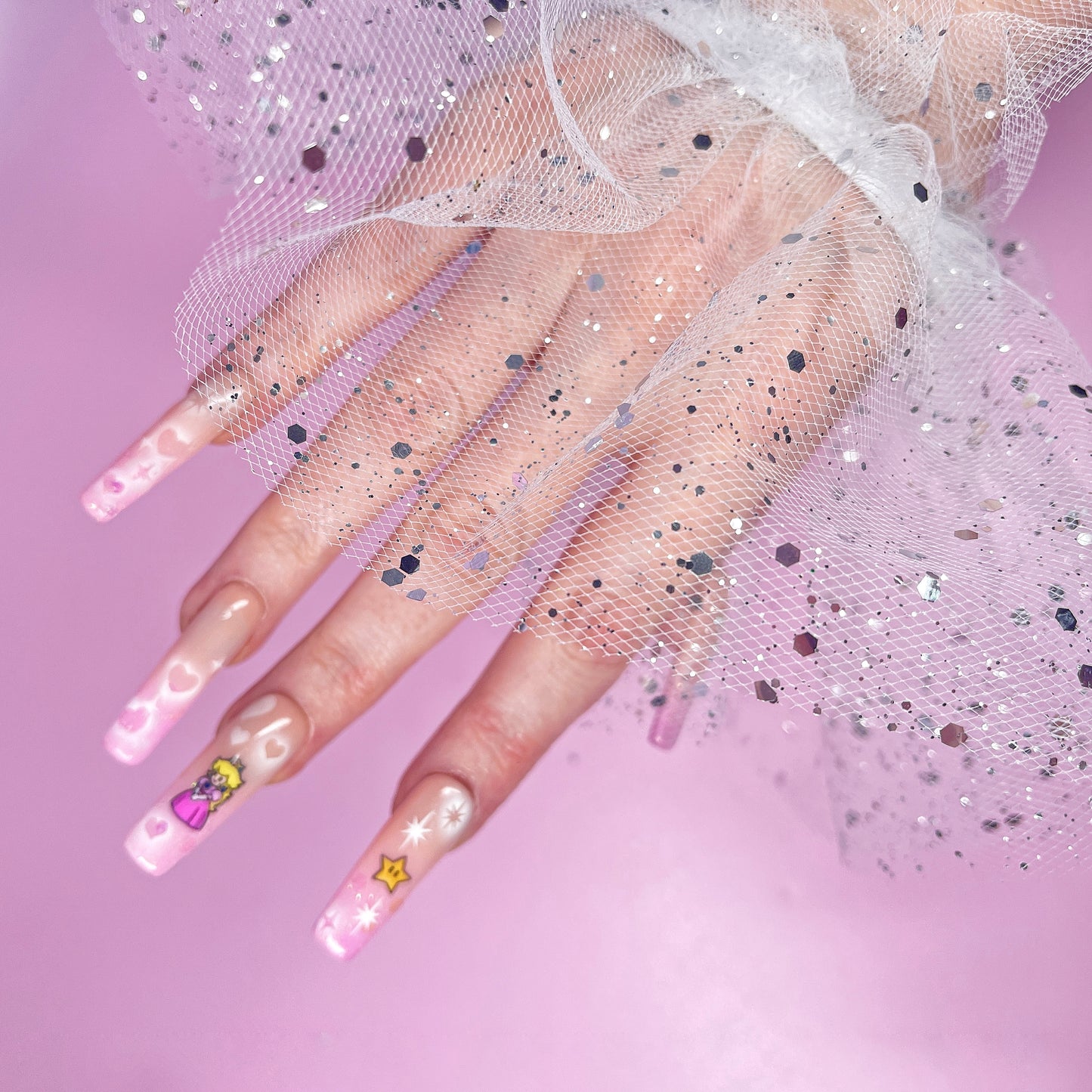 CANDY SLEEVE WHITE POLKADOT