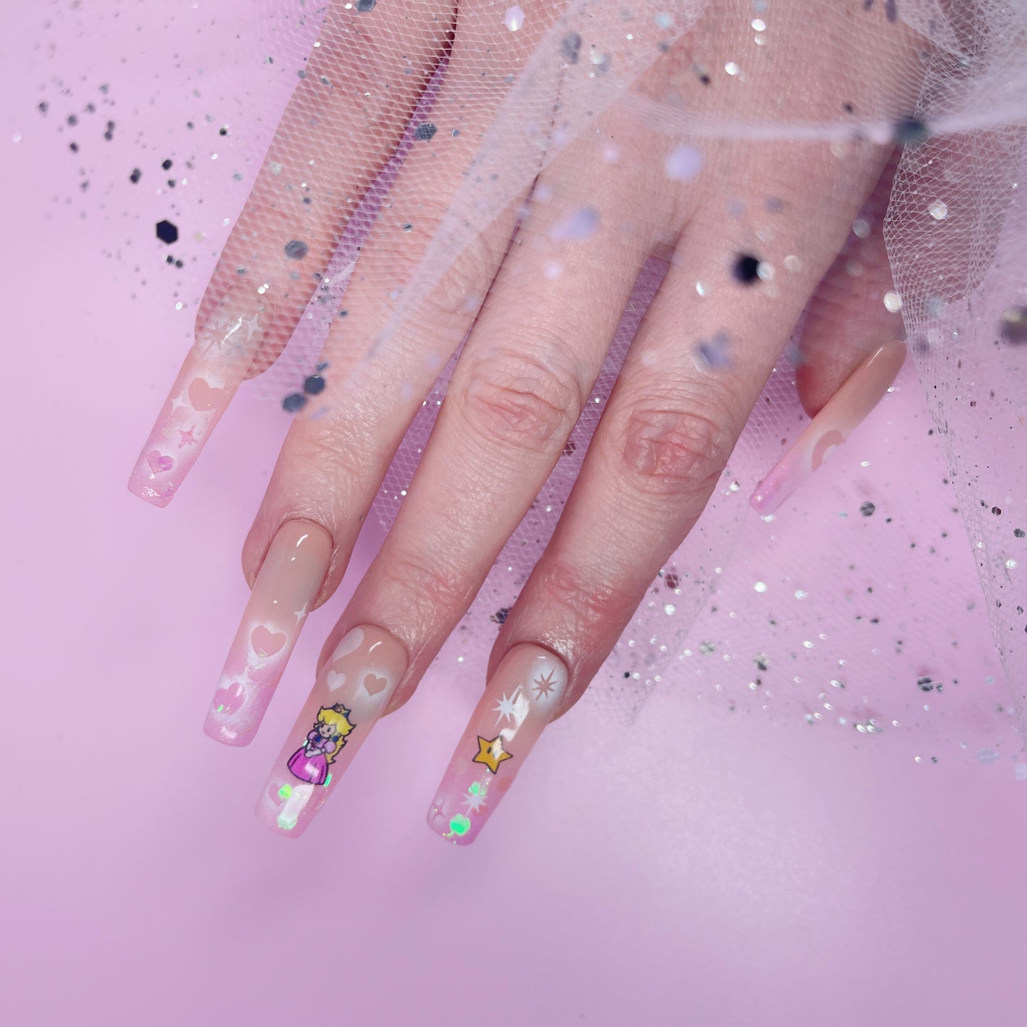 CANDY SLEEVE WHITE POLKADOT