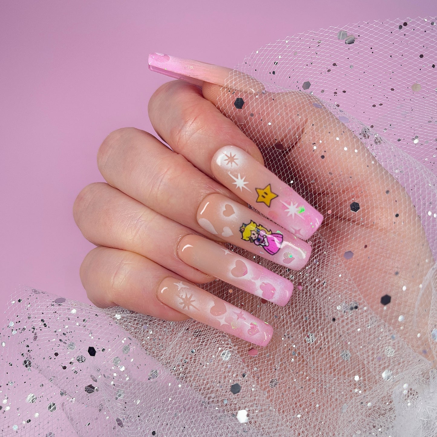 CANDY SLEEVE WHITE POLKADOT