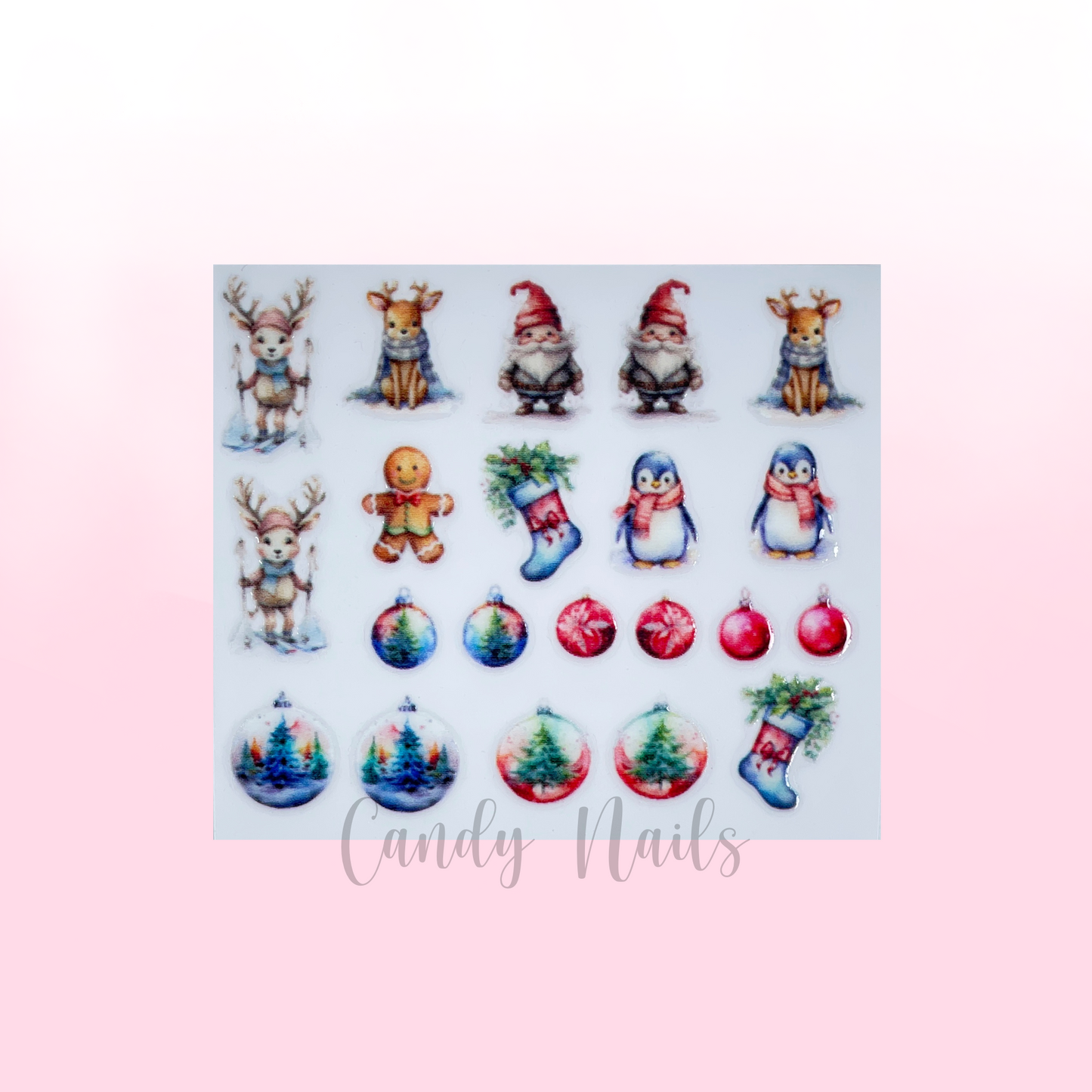 MAGIC CHRISTMAS transfer stickers