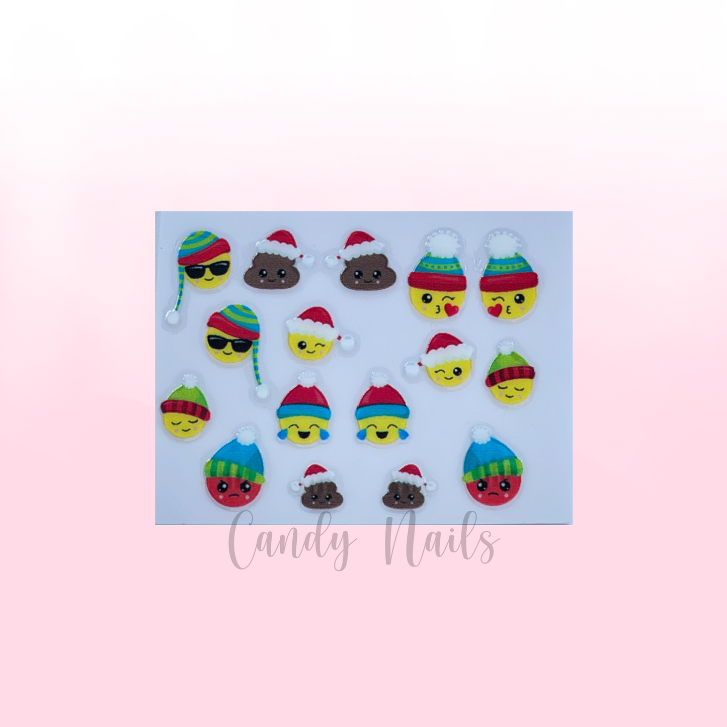 XMAS EMOJI transfer stickers