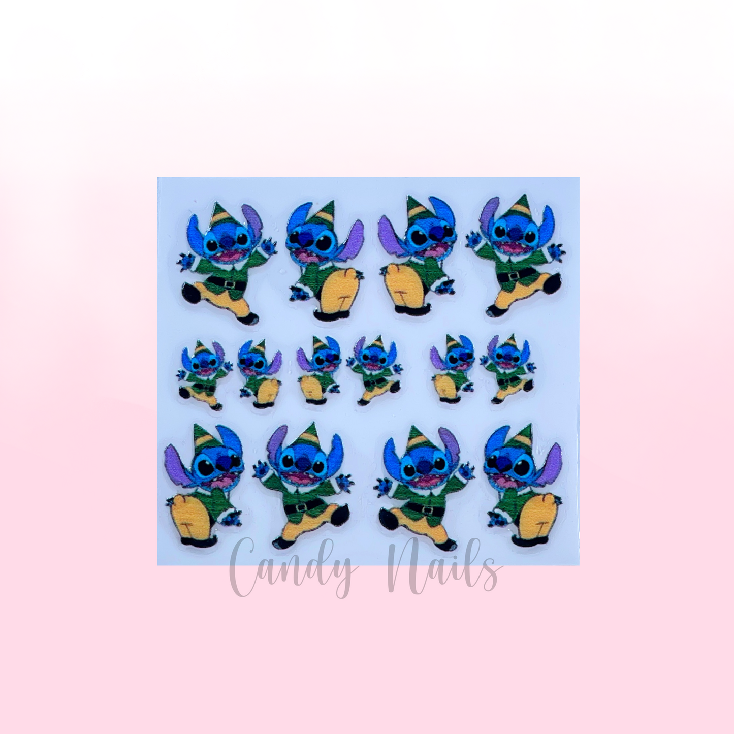 STITCHY ELF transfer stickers