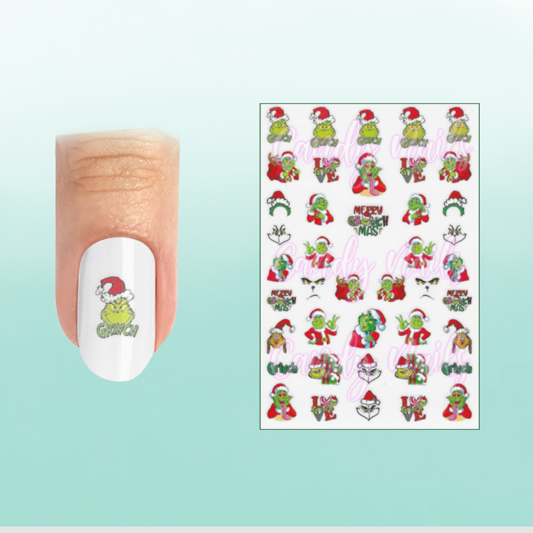 HAPPY GRINCHMAS 2 stickers
