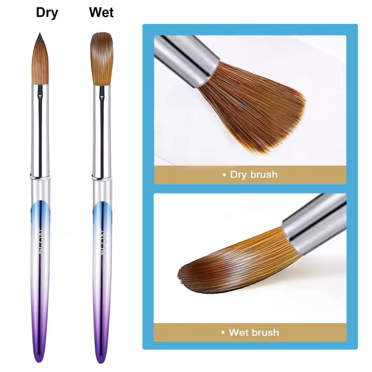 ACRYLIC NAIL BRUSH SET