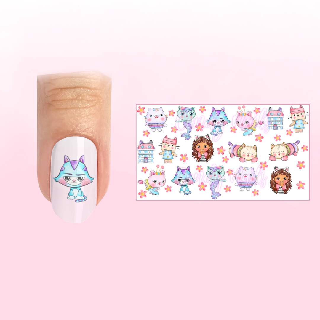 DOLL'S FARM transfer stickers